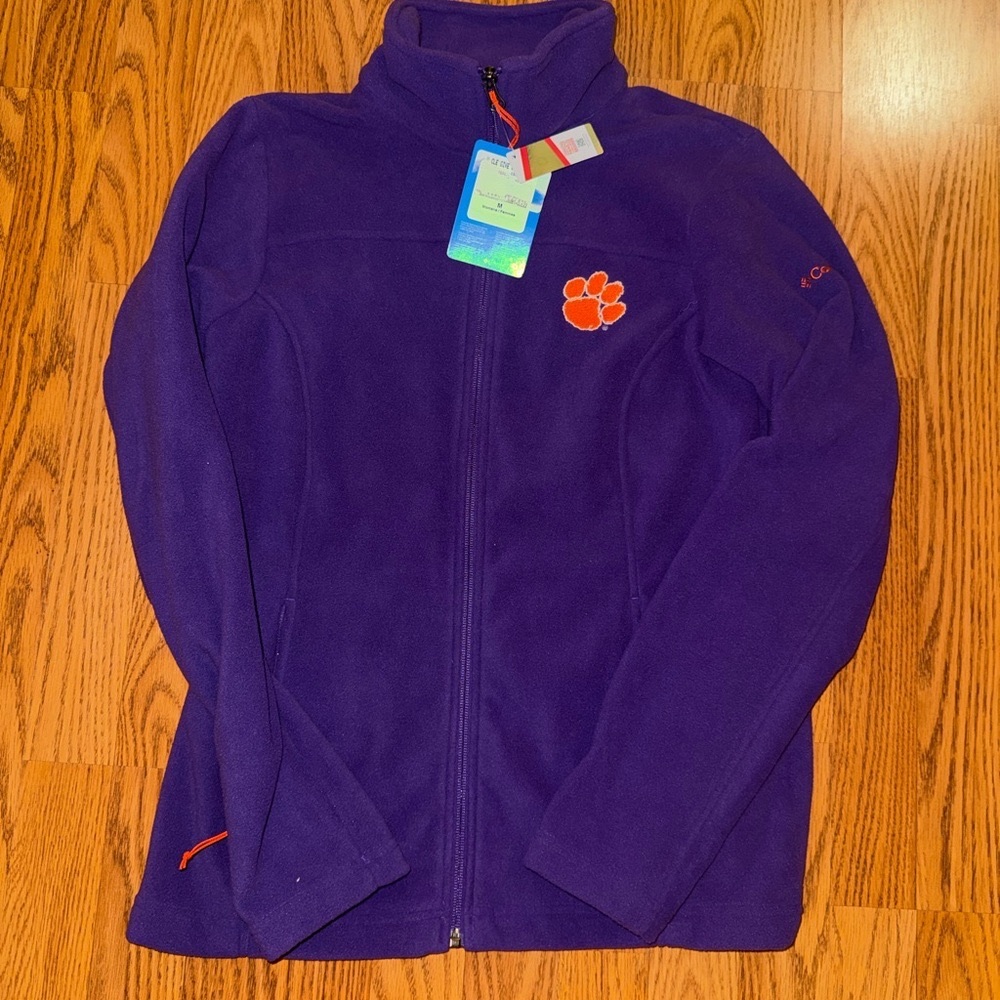 Columbia Clemson Fleece Jacket -Medium